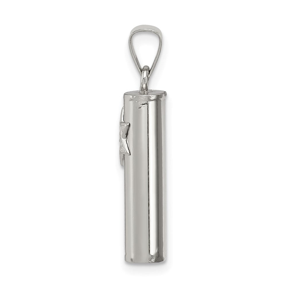Sterlingsilber Mezuzah Anhänger