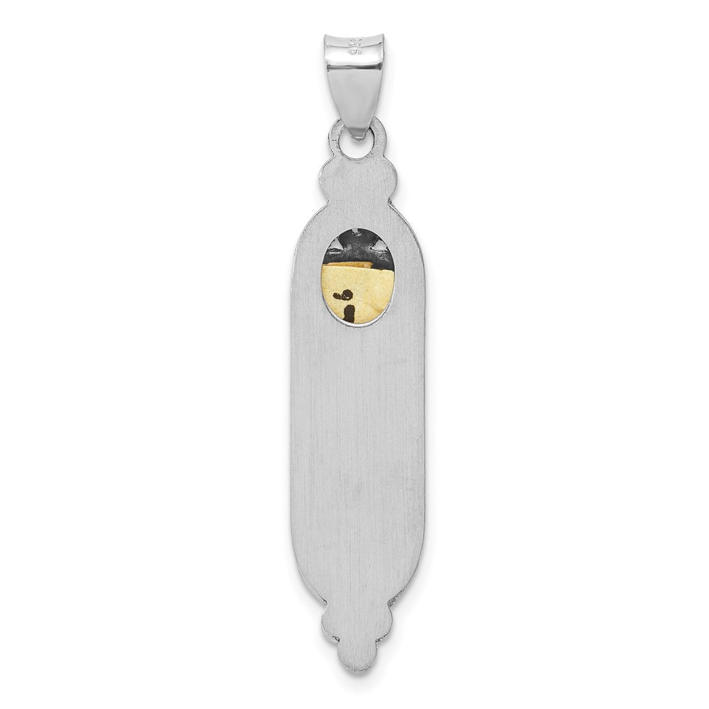 Sterlingsilber Fantasie Mezuzah Anhänger
