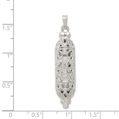 Sterlingsilber Fantasie Mezuzah Anhänger