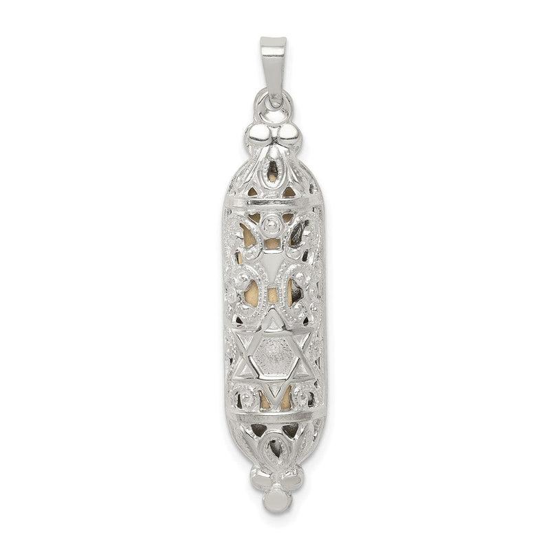 Sterlingsilber Fantasie Mezuzah Anhänger