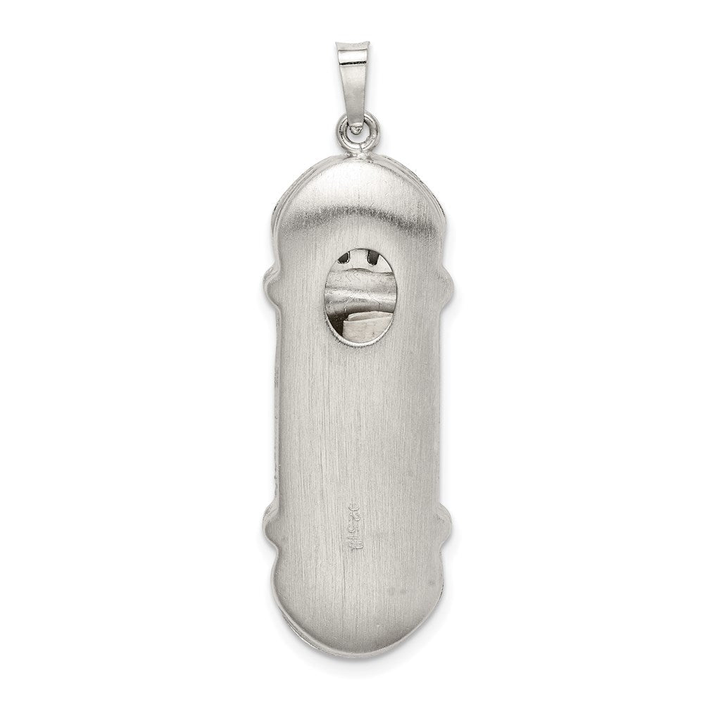Sterlingsilber Fantasie Mezuzah Anhänger