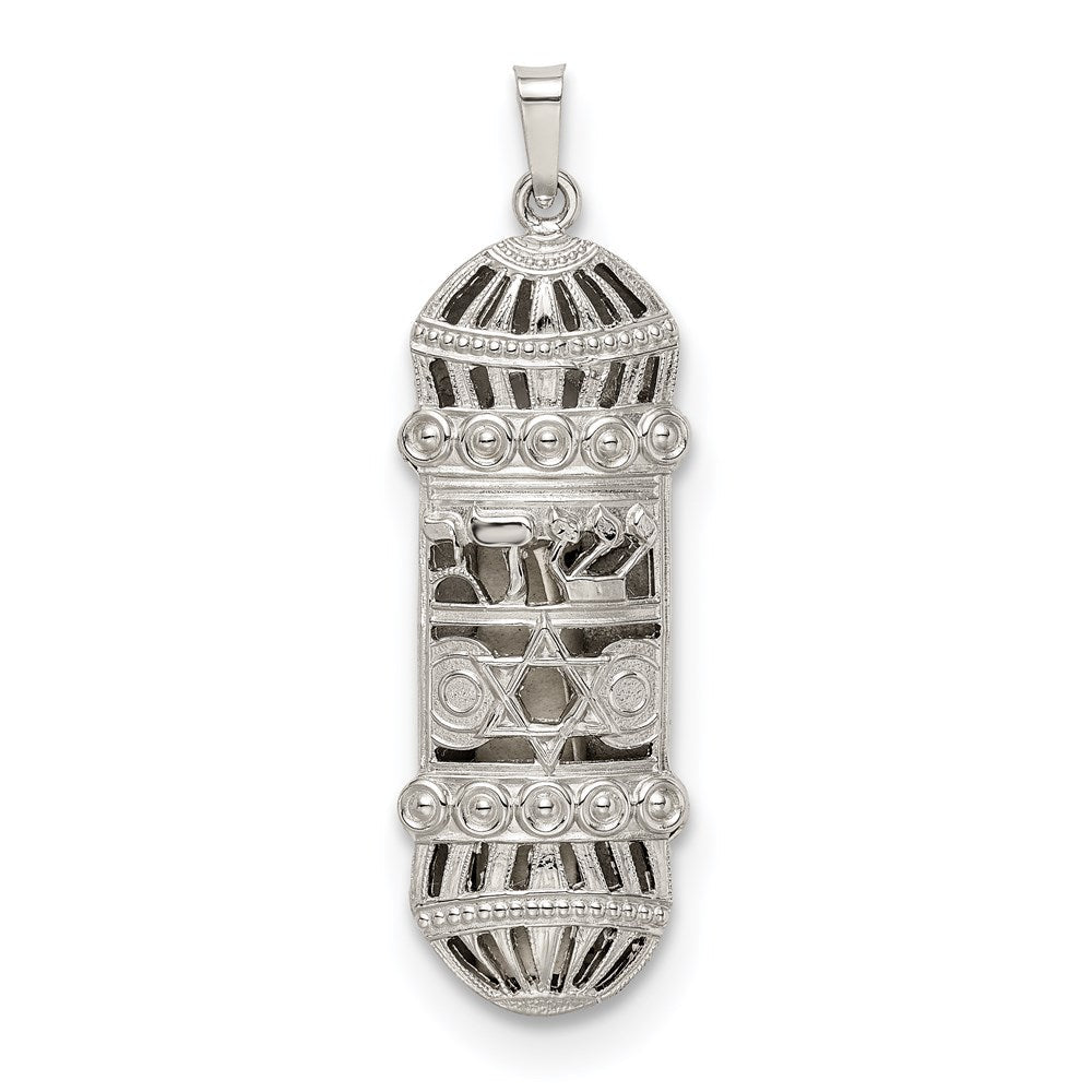 Sterlingsilber Fantasie Mezuzah Anhänger