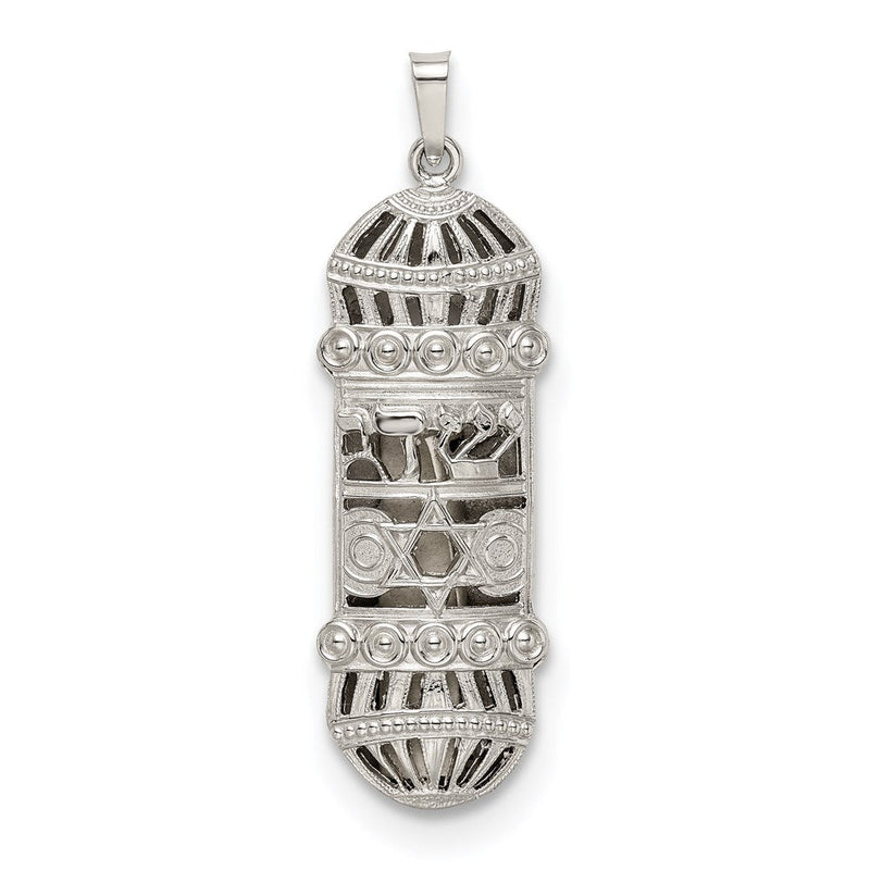 Sterlingsilber Fantasie Mezuzah Anhänger