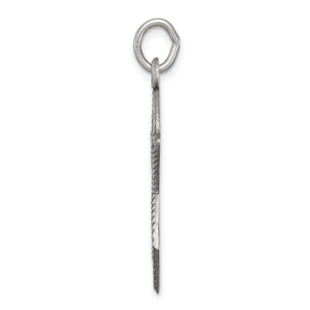 Sterlingsilber Antikisiert Stern Of David Charm