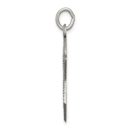 Sterlingsilber Antikisiert Stern Of David Charm
