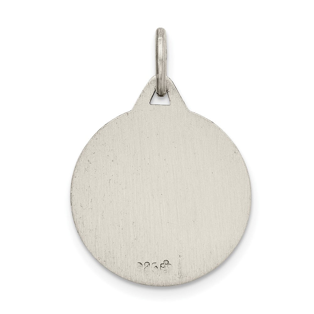 Sterlingsilber Antikisiert Stern Of David Medaille