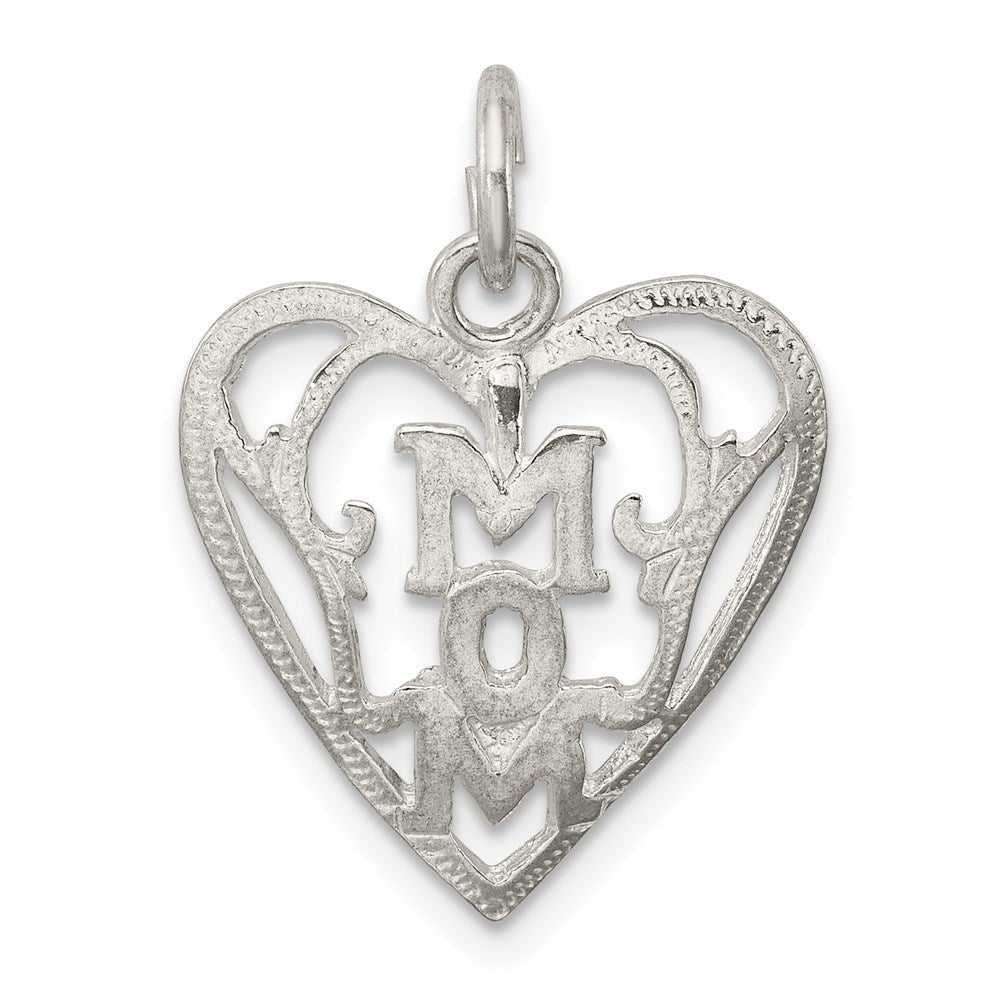 Sterlingsilber Mama in Herz Anhänger