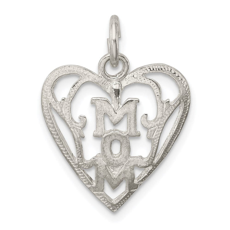 Sterlingsilber Mama in Herz Anhänger