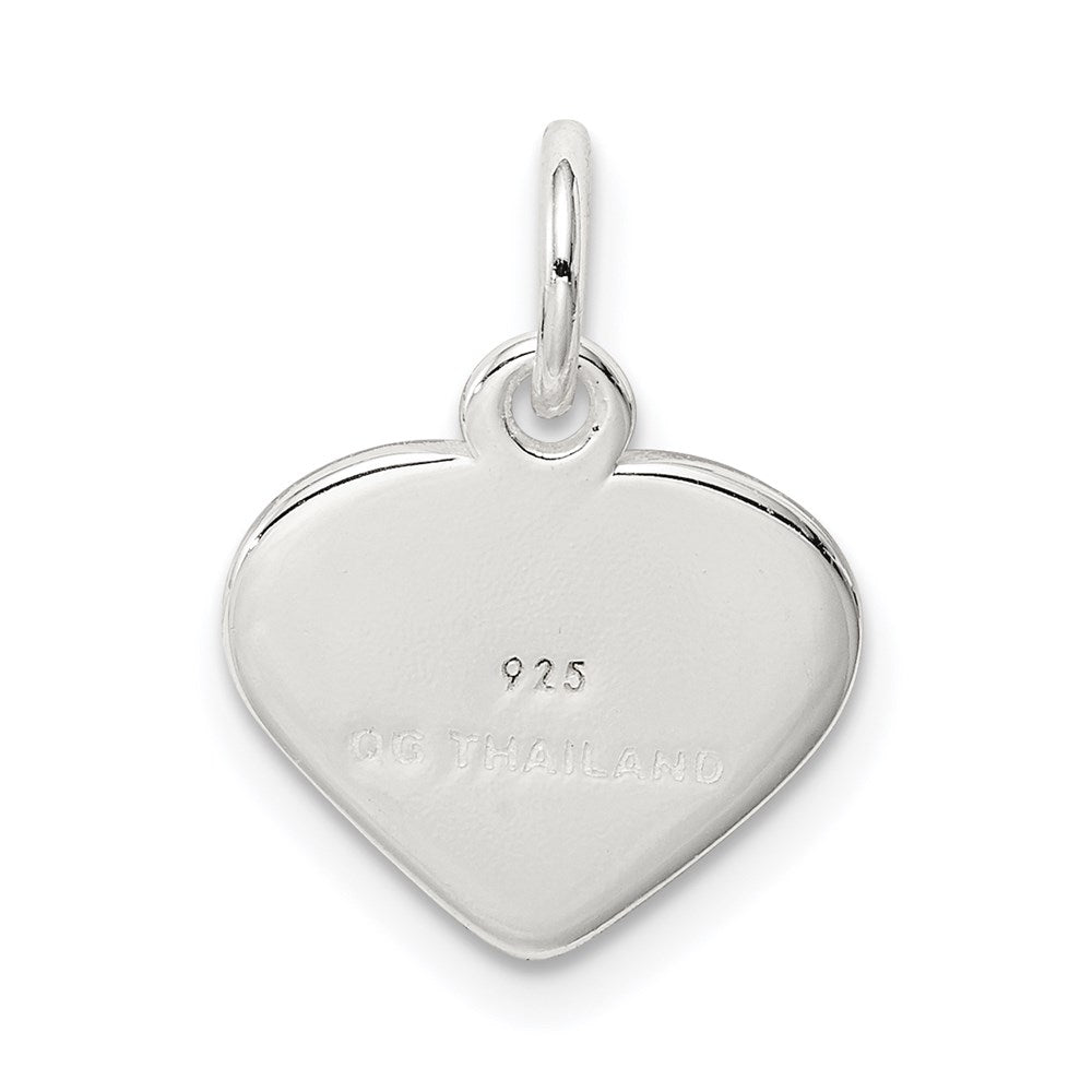 Sterlingsilber Liebe Herz Charm