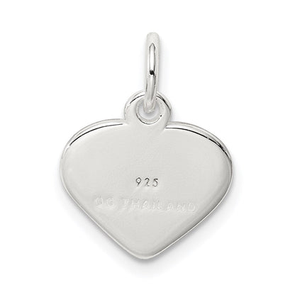Sterlingsilber Liebe Herz Charm