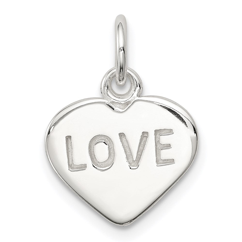 Sterlingsilber Liebe Herz Charm