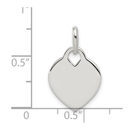 Sterlingsilber Herz Anhänger