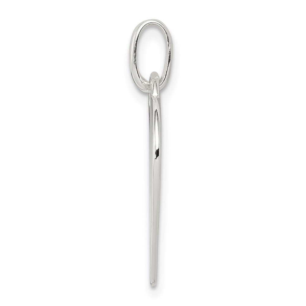 Sterlingsilber Poliert Herz Charm
