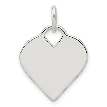 Sterlingsilber Poliert Herz Charm
