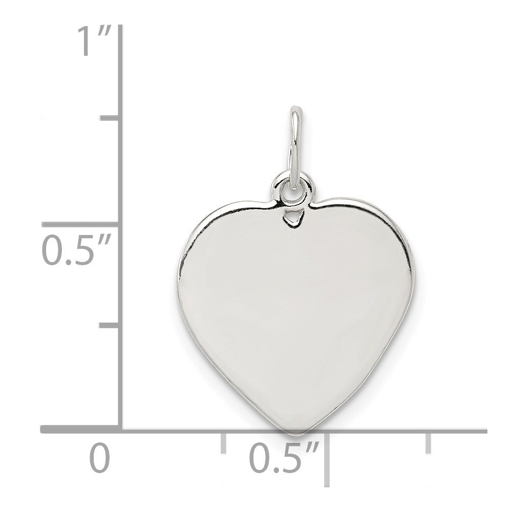 Sterlingsilber Klein Herz Charm