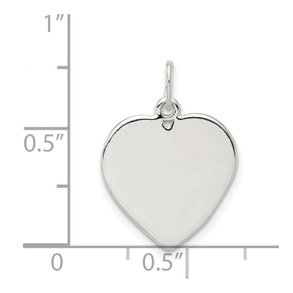 Sterlingsilber Klein Herz Charm