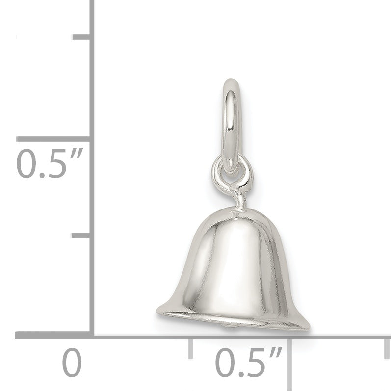 Sterlingsilber Beweglich Bell Charm
