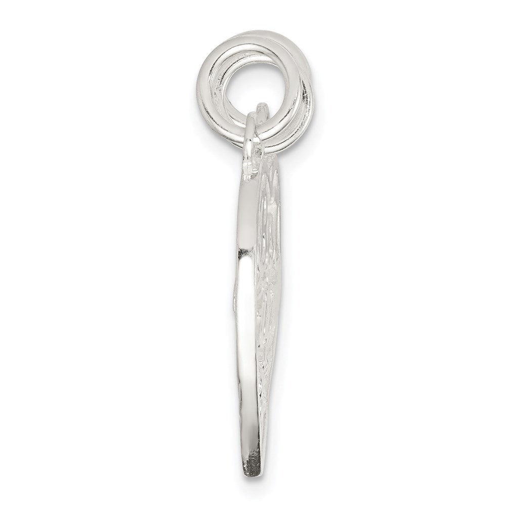 Sterlingsilber Beste Friends 3-piece Break Apart Herz Charm