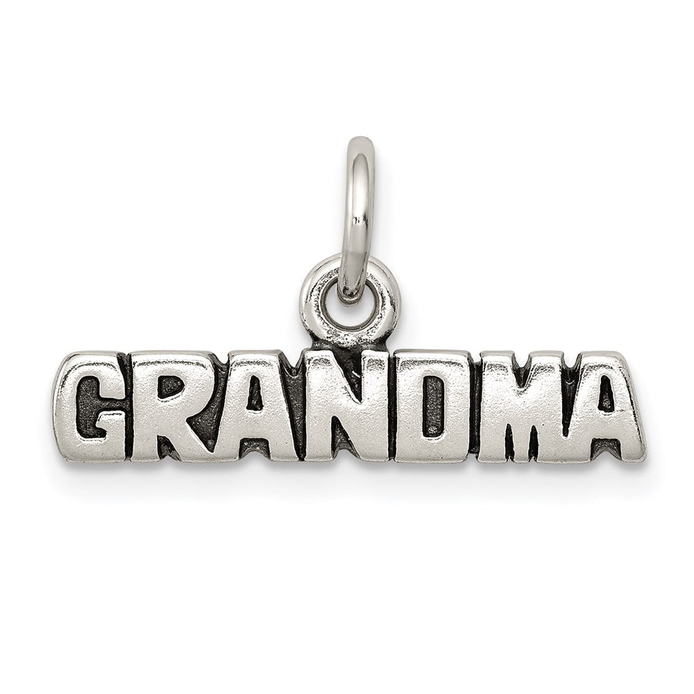 Sterlingsilber Antikisiert Oma Charm