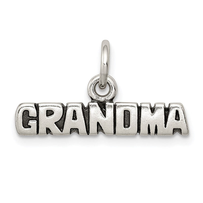 Sterlingsilber Antikisiert Oma Charm