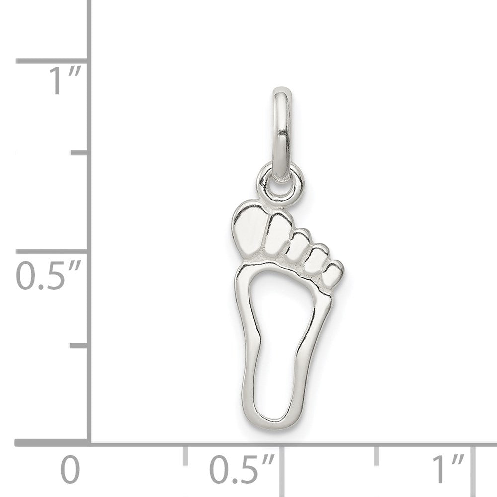 Sterlingsilber Foot Charm
