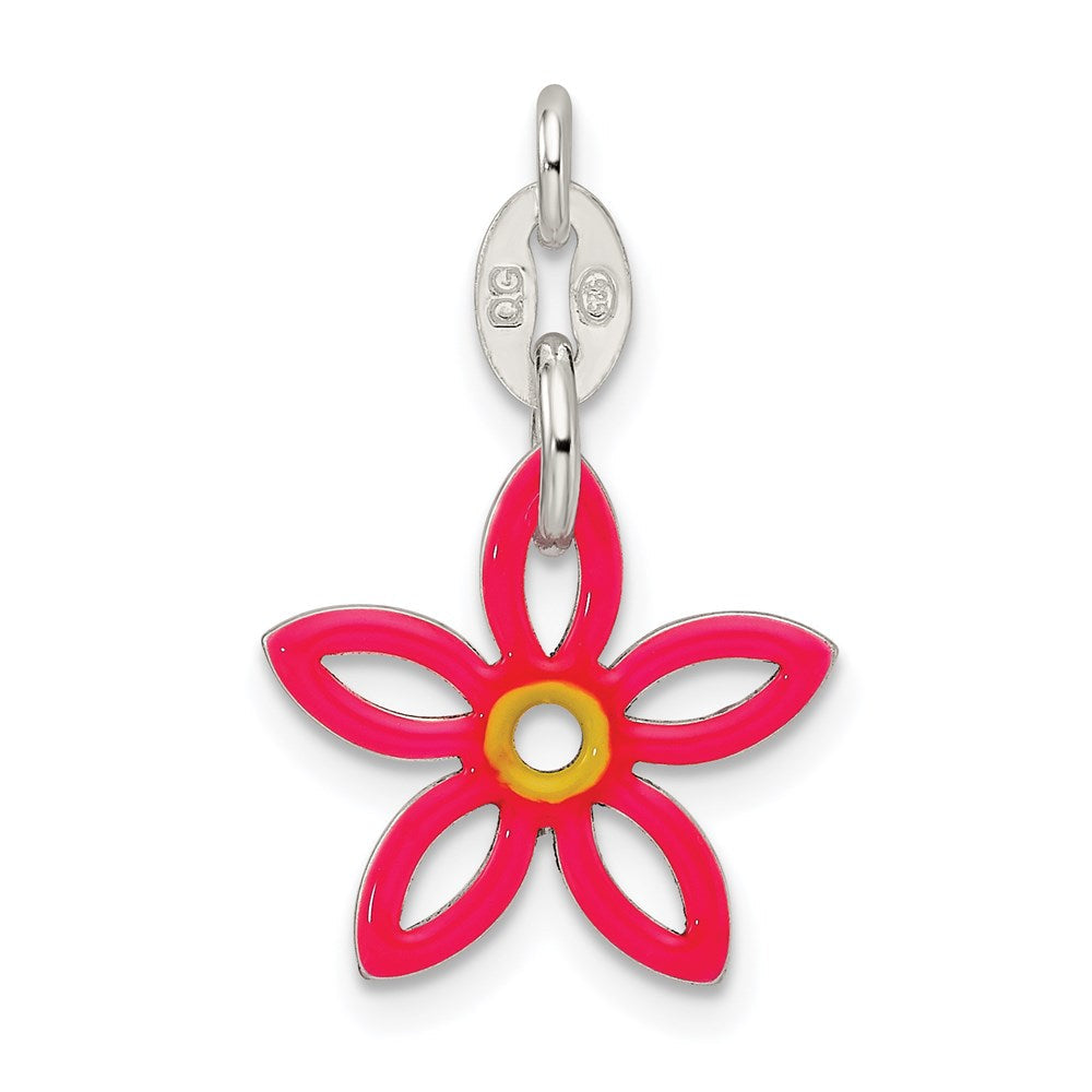 Sterlingsilber Emailliert Charm