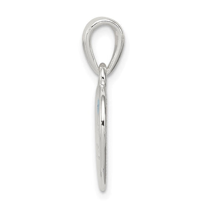 Sterlingsilber Emailliert Little Princess Herz Anhänger