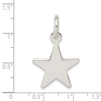Sterlingsilber Stern Anhänger