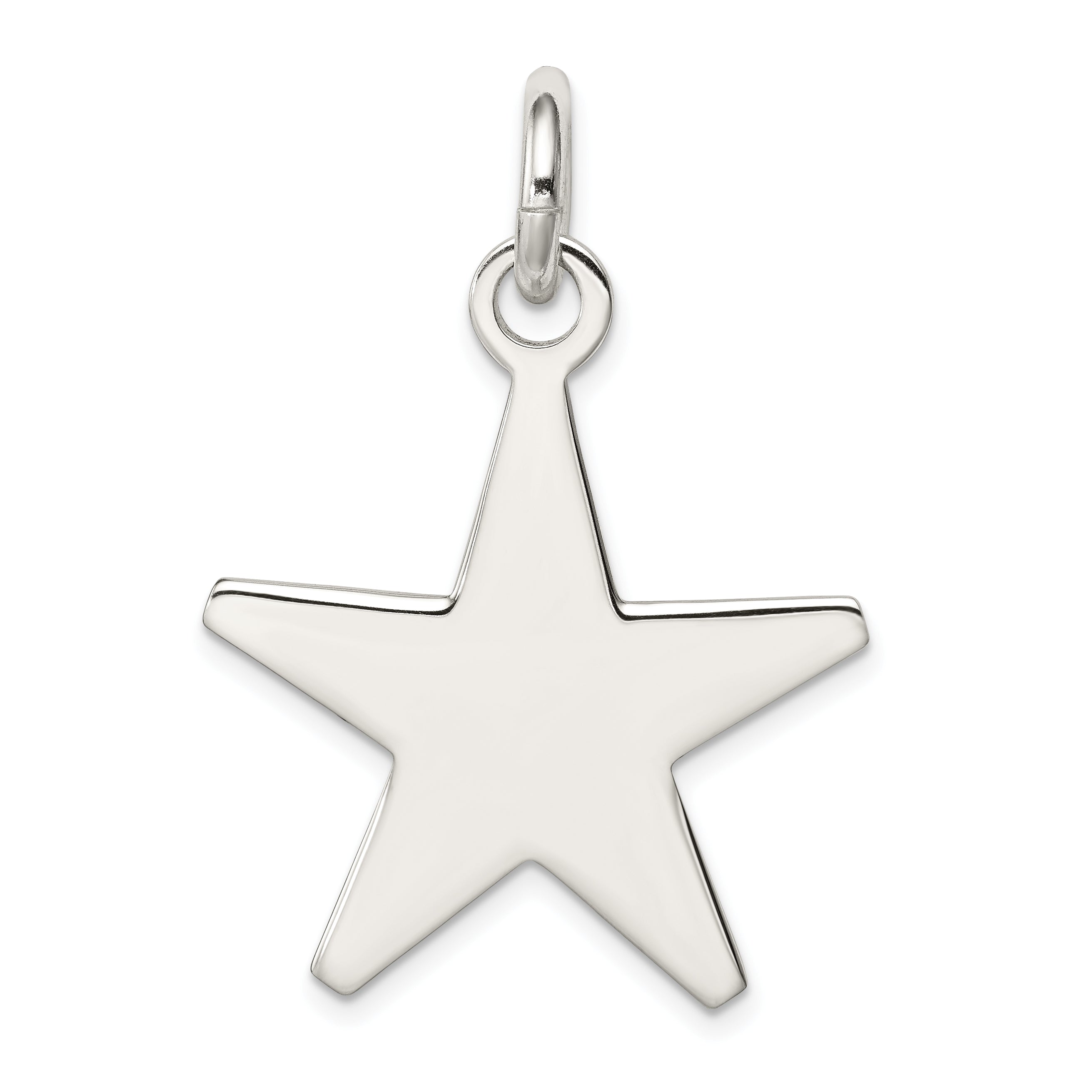 Sterlingsilber Stern Anhänger