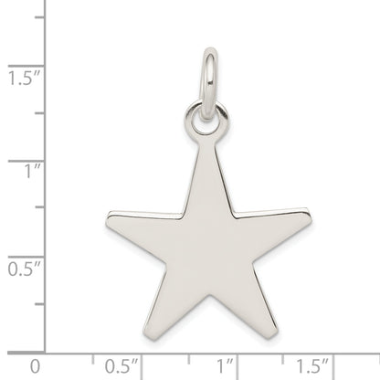 Sterlingsilber Stern Anhänger