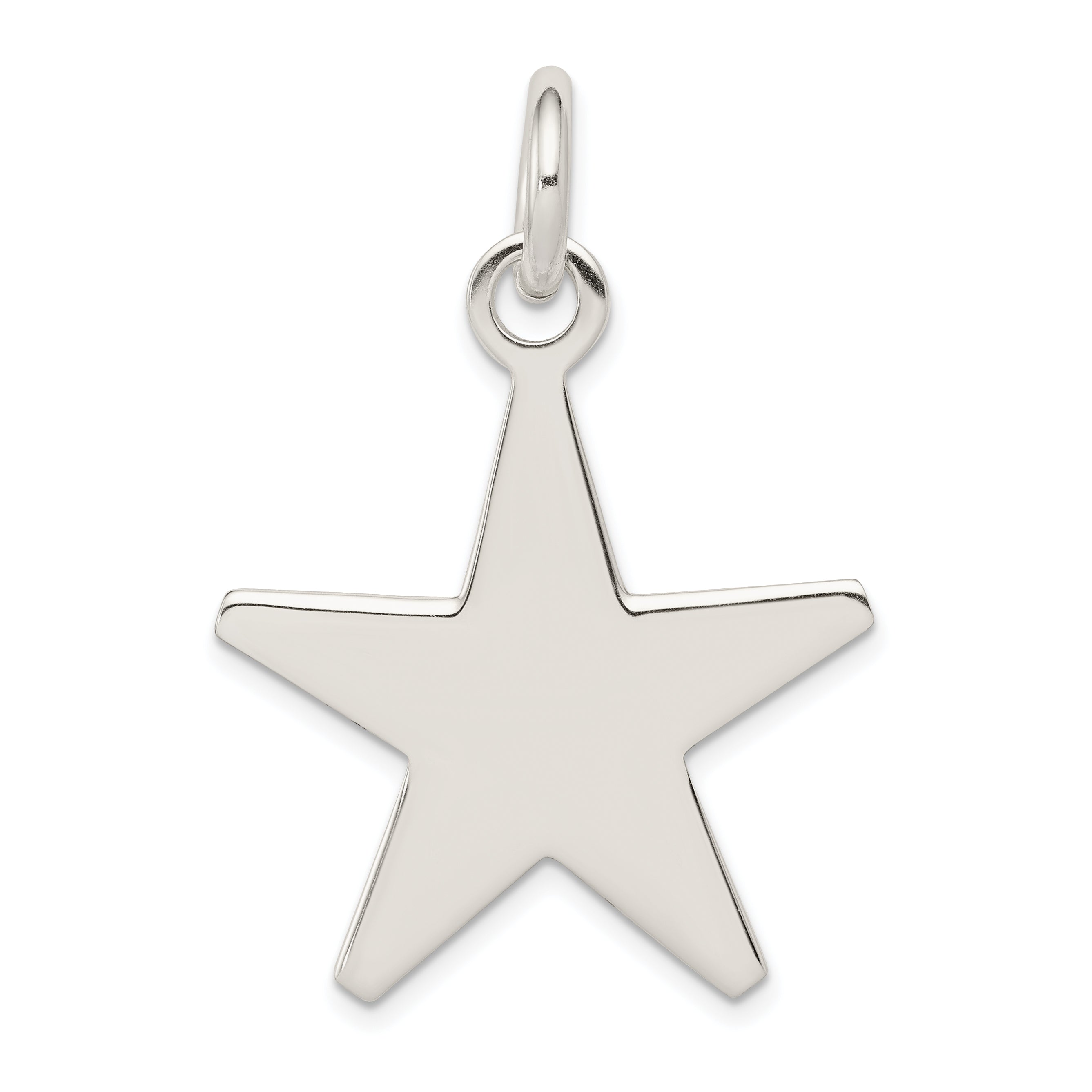 Sterlingsilber Stern Anhänger