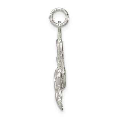 Sterlingsilber Spider auf Web Charm
