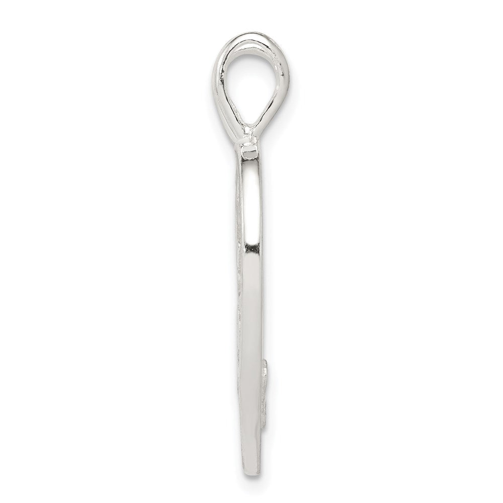 Sterlingsilber Beste Freund 2-piece Break Apart Herz Charm