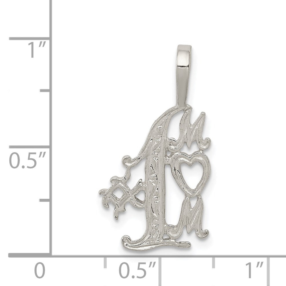 Sterlingsilber #1 Mama Charm