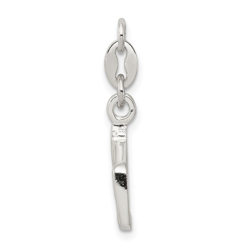 Sterlingsilber Musik Note Charm
