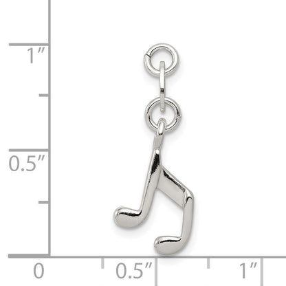 Sterlingsilber Musik Note Charm