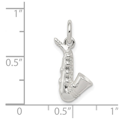 Sterlingsilber Saxophone Charm