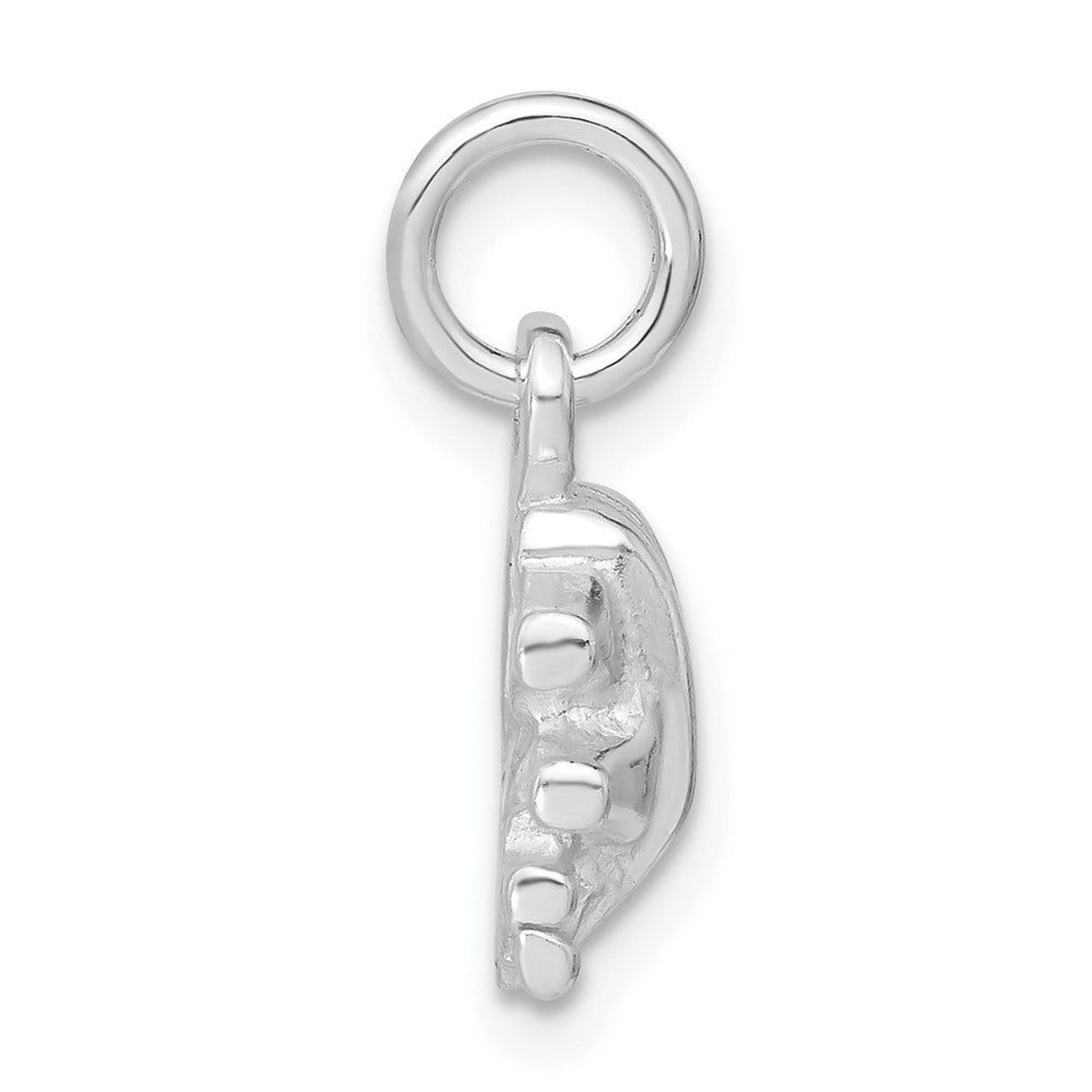 Sterlingsilber Poliert Klavier Charm