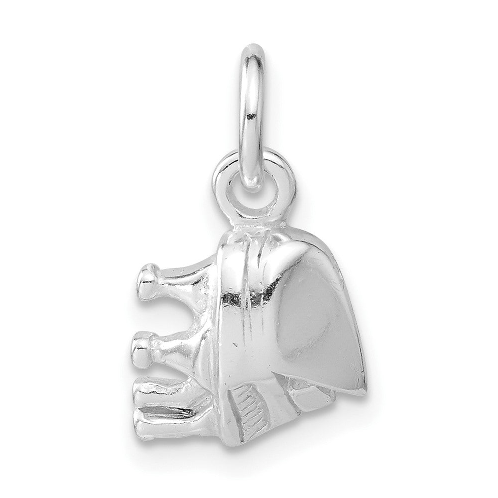 Sterlingsilber Poliert Klavier Charm