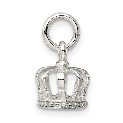 Sterlingsilber Krone Charm