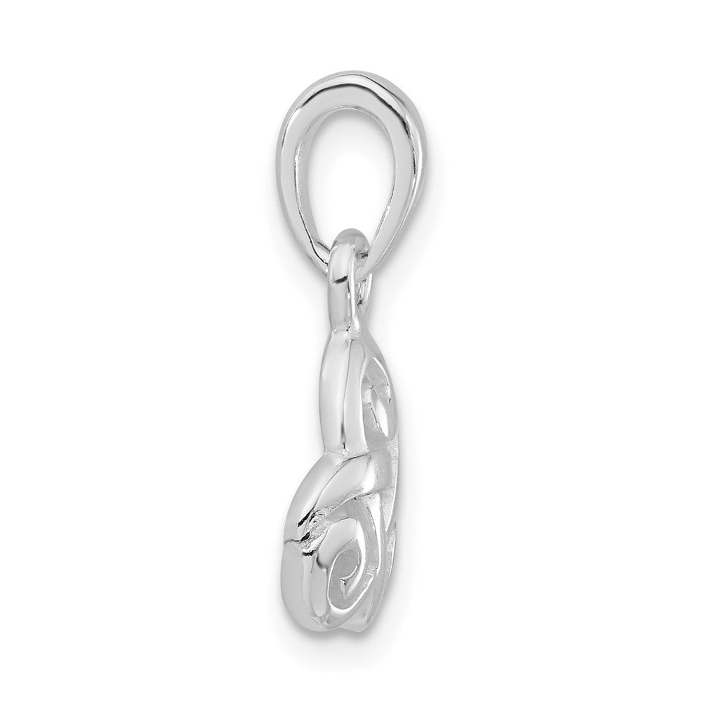 Sterlingsilber Poliert Fantasie Charm
