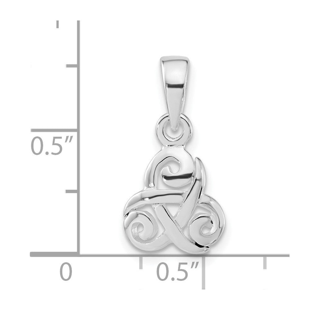 Sterlingsilber Poliert Fantasie Charm