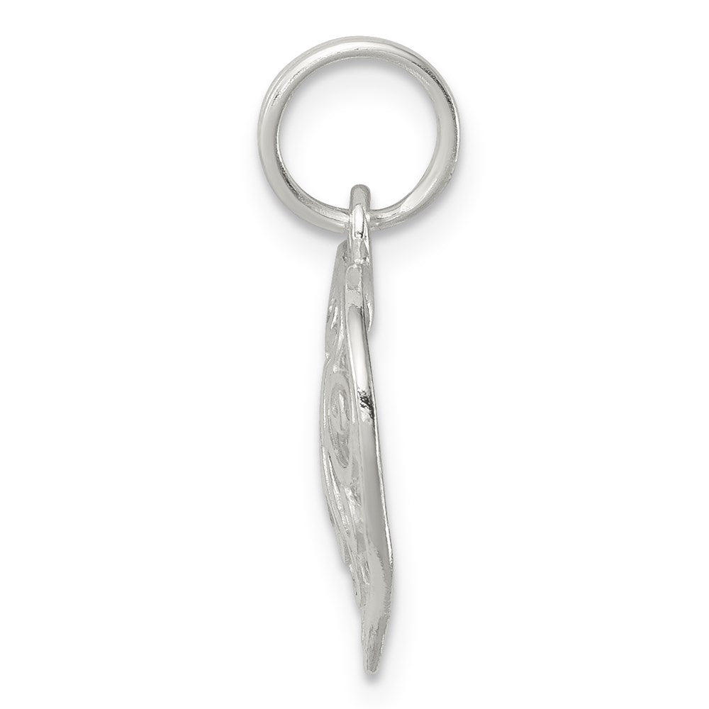 Sterlingsilber Herz Charm