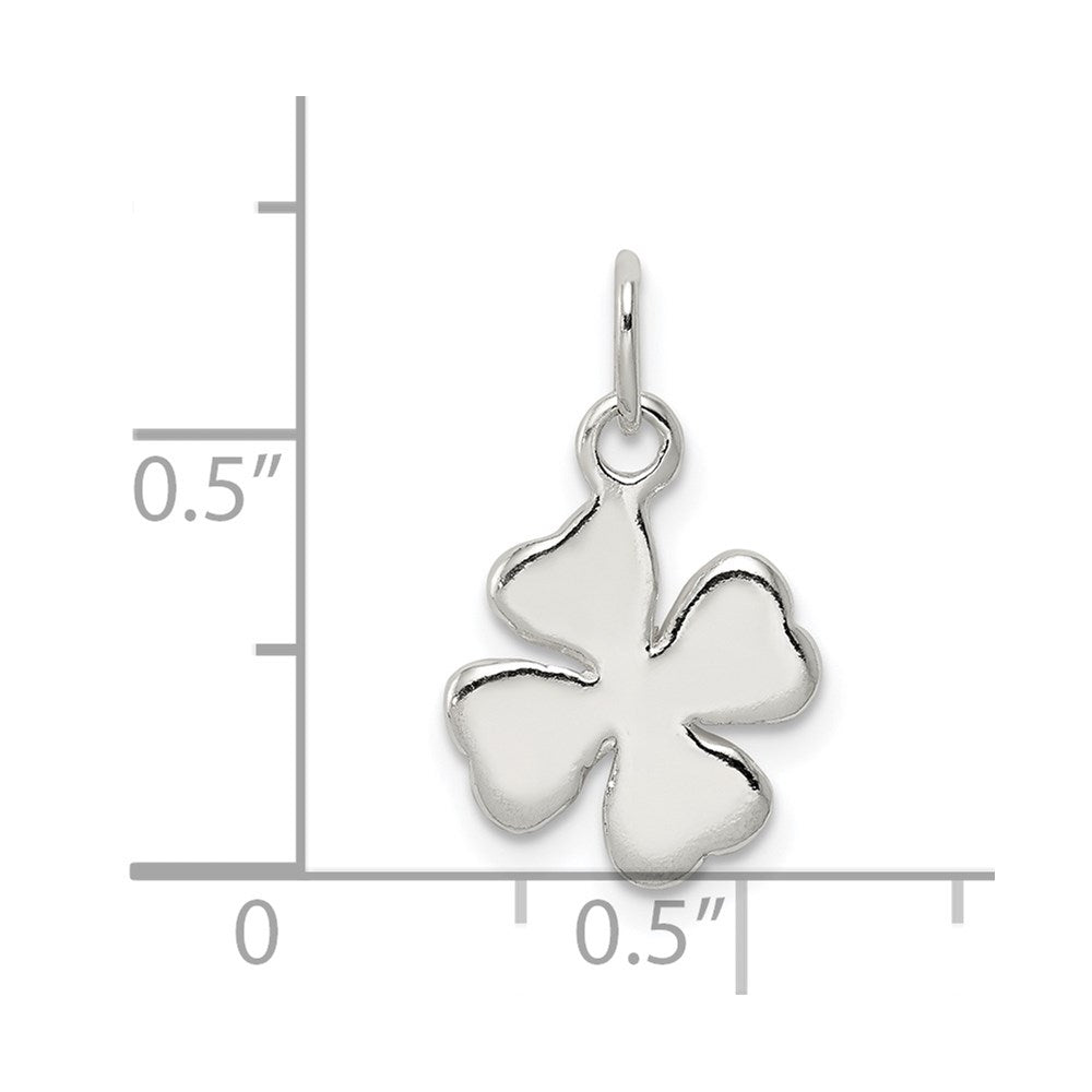Sterlingsilber 4 Blatt Klee Charm