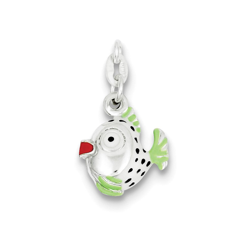 Sterlingsilber Emailliert Charm