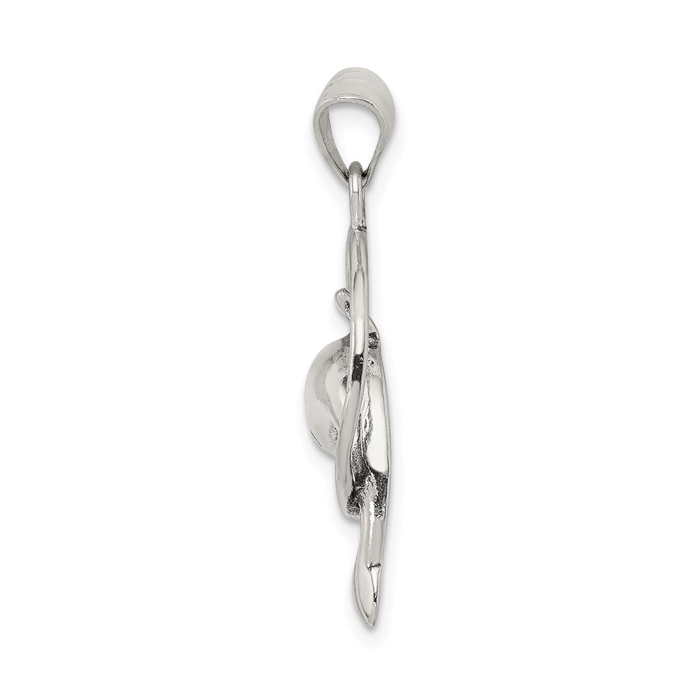 Sterlingsilber Delfin Charm