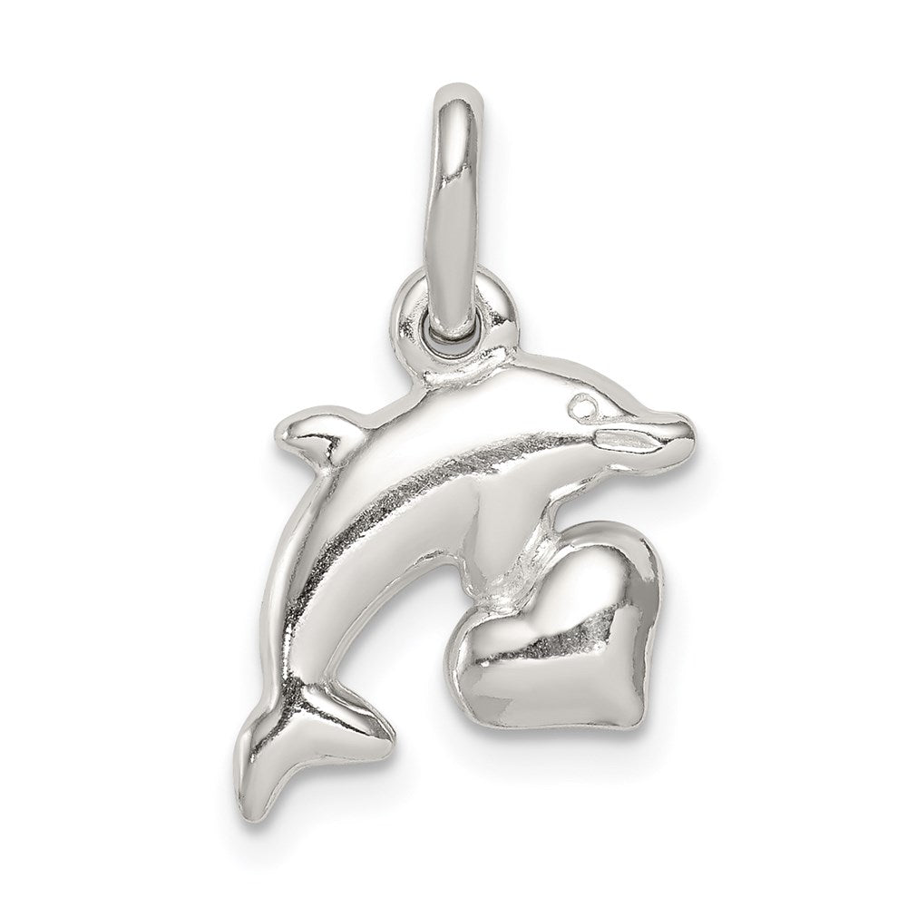 Sterlingsilber Delfin Anhänger