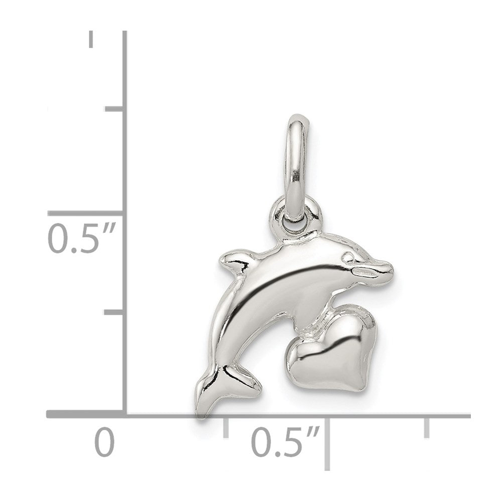 Sterlingsilber Delfin Anhänger