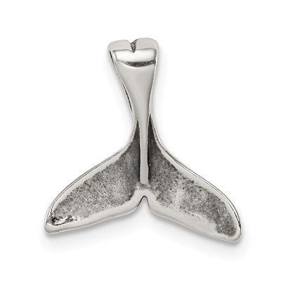 Sterlingsilber Klein Wal Schwanz Anhänger