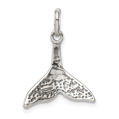 Sterlingsilber Wal Schwanz Charm